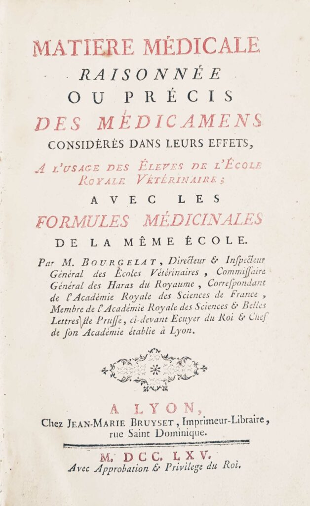 Couverture matière médicale, Bourgelat. Phytothérapie ?